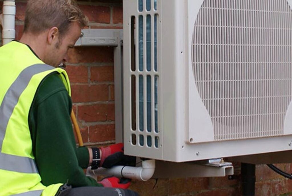 air source heat pump installer