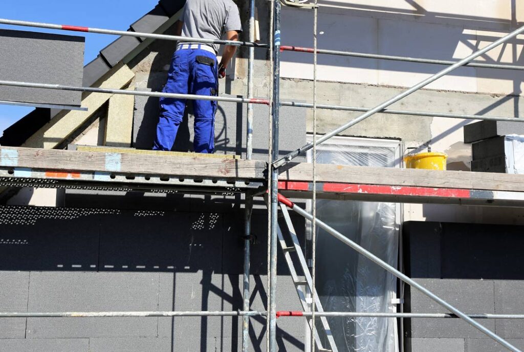 external wall insulation Wales